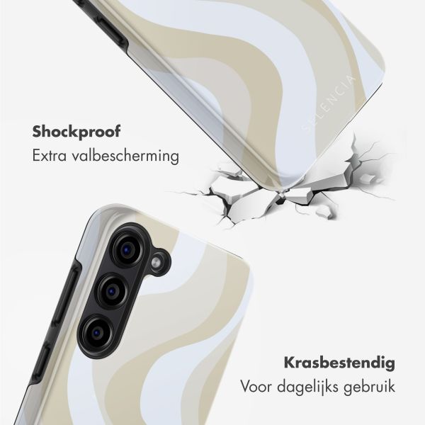 Selencia Vivid Backcover Samsung Galaxy S23 FE - Desert Waves Beige