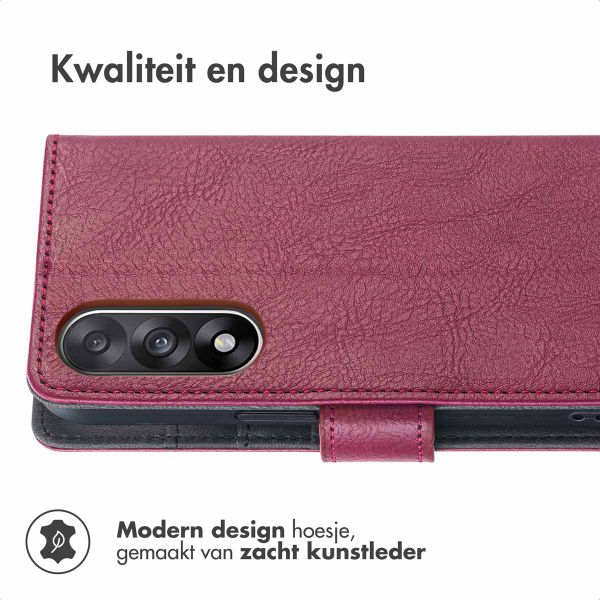 imoshion Luxe Bookcase OnePlus Nord 5 - Bordeaux