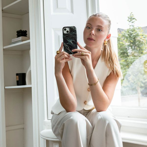 Selencia Vivid Backcover Samsung Galaxy S25 Plus - Chic Marble Quartz