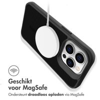 imoshion Rugged Hybrid Carbon Case met MagSafe Apple iPhone 14 Pro - Zwart