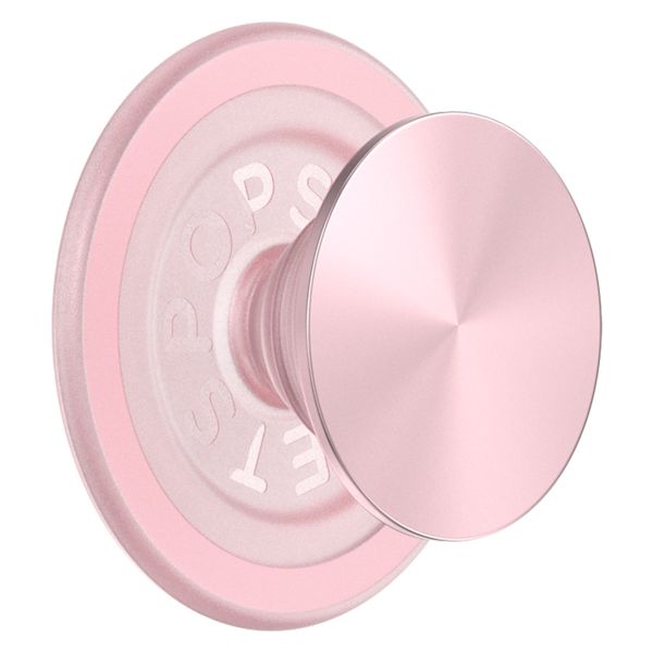 PopSockets PopGrip MagSafe Round - Aluminum Dusty Rose