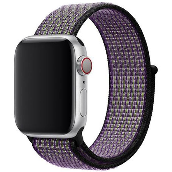 Apple Nike Sport Loop Band Apple Watch Series 1-9 / SE - 38/40/41 mm / Series 10 - 42 mm - Paars