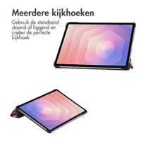 imoshion Design Trifold Bookcase Samsung Galaxy Tab S11 - Bloom Love Blush