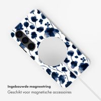 Selencia Vivid Backcover met MagSafe Samsung Galaxy S24 - Midnight Blossom
