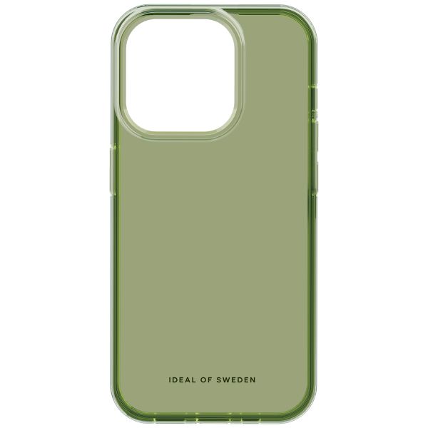 iDeal of Sweden Clear Case iPhone 15 Pro - Khaki