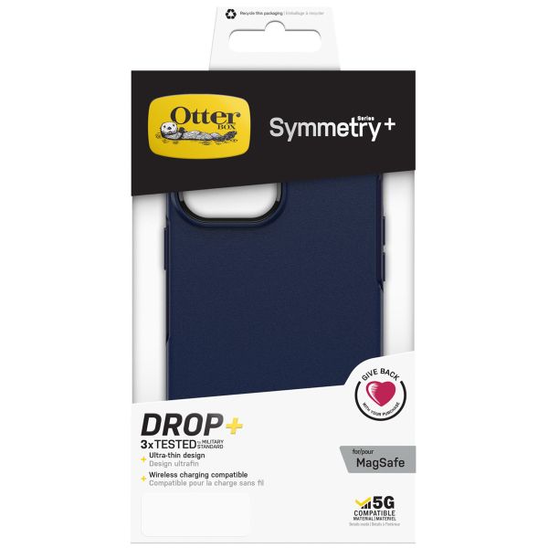 OtterBox Symmetry Backcover MagSafe iPhone 13 Pro Max - Blauw