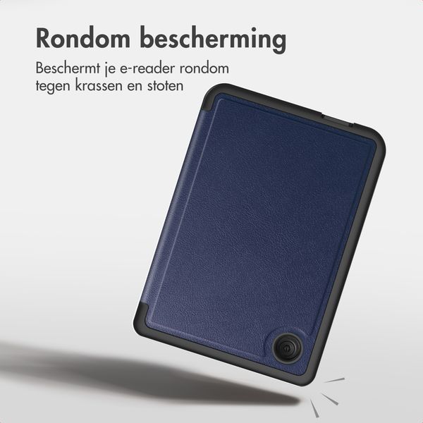 imoshion Vouwbare Bookcase Kobo Clara Colour / BW - Donkerblauw