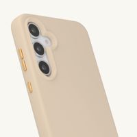 Selencia Rivièra MagSafe Backcover met afneembare haakjes Samsung Galaxy A55 (5G) / A35 - Milky Latte