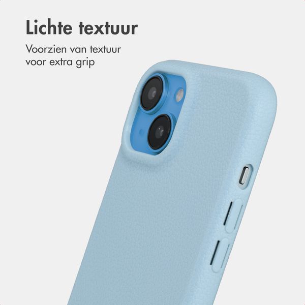imoshion Texture Backcover Apple iPhone 14 / 13 - Lichtblauw