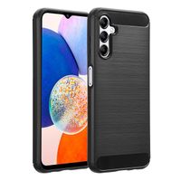 imoshion Brushed Backcover Samsung Galaxy A14 (5G/4G) - Zwart