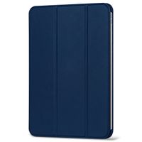 Decoded Textured Sillicon Slim Cover iPad Air 11 inch (2024) M2 / Air 5 (2022) / Air 4 (2020) - Navy Peony