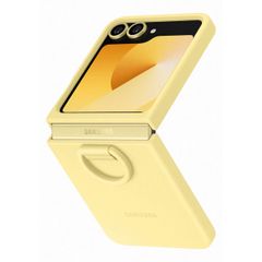 Samsung Originele Silicone Cover Ring Samsung Galaxy Z Flip 6 / Flip 7 FE - Yellow