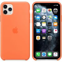Apple Silicone Backcover Apple iPhone 11 Pro Max - Vitamin C