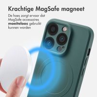 imoshion Color Backcover met MagSafe iPhone 14 Pro - Donkergroen