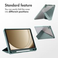 imoshion Origami Bookcase Samsung Galaxy Tab A11 Plus - Dark Green