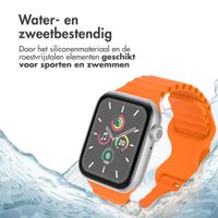 imoshion Athletic siliconenbandje Apple Watch Series 1 t/m 9 / SE (38/40/41 mm) | Series 10 / 11 (42 mm) - Oranje