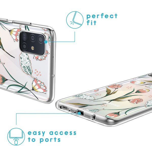 imoshion Design hoesje Samsung Galaxy A51 - Vintage Flowers