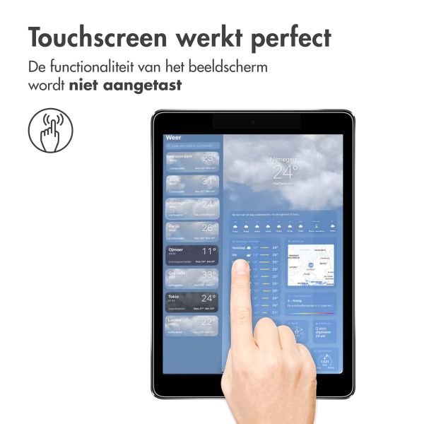 imoshion Gehard glas screenprotector Apple iPad 9 (2021) 10.2 inch / iPad 8 (2020) 10.2 inch / iPad 7 (2019) 10.2 inch