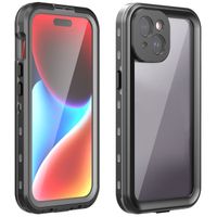 Redpepper Dot Plus Waterproof Backcover Apple iPhone 15 - Zwart
