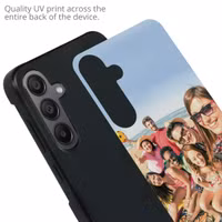 Ontwerp je eigen hardcase hoesje Samsung Galaxy A35 - Zwart