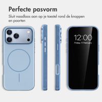 imoshion Color Backcover met Thin MagSafe Ring Apple iPhone 18 Pro Max / 17 Pro Max - Lichtblauw