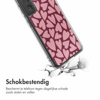 imoshion Design hoesje Samsung Galaxy S21 FE - Hearty Blush