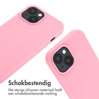 imoshion Siliconen hoesje met koord Apple iPhone 15 - Roze
