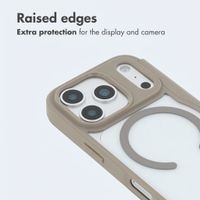 imoshion Transparent Bookcase with MagSafe Apple iPhone 17 Pro - Beige