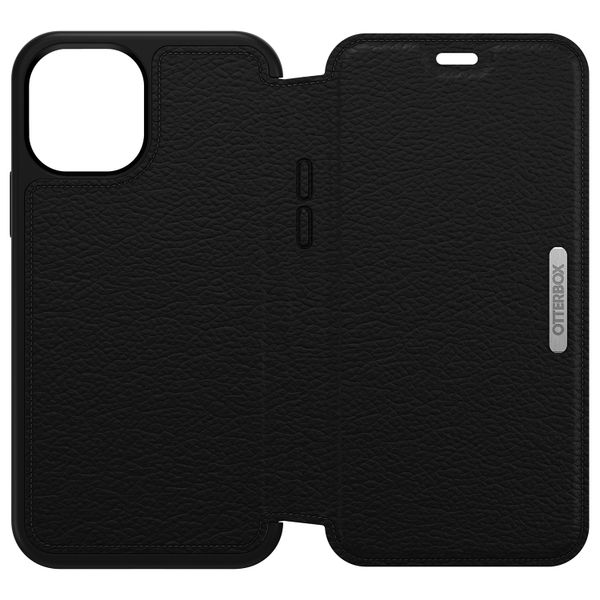 OtterBox Strada Bookcase Apple iPhone 12 (Pro) - Zwart