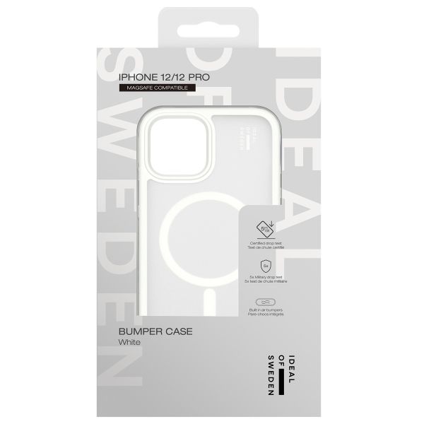 iDeal of Sweden Bumper Case MagSafe iPhone 12 (Pro) - Cloudy White