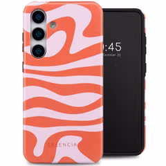 Selencia Vivid Backcover Samsung Galaxy S25 Plus - Dream Swirl Pink