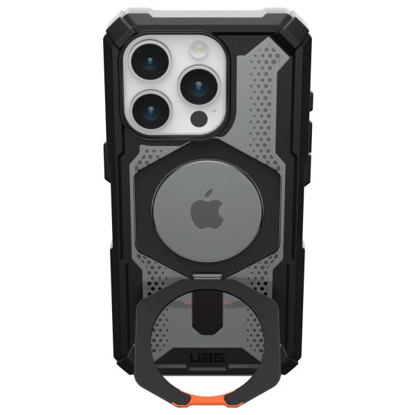 UAG Plasma XTE Backcover MagSafe iPhone 15 Pro - Zwart / Oranje