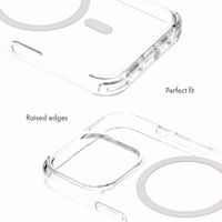 Selencia Rivièra MagSafe Back Cover with detachable hooks Apple iPhone 16 Pro - Transparent