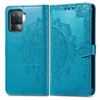 imoshion Mandala Bookcase Oppo A94 (5G) - Turquoise