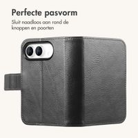 imoshion Luxe Bookcase Apple iPhone Duo - Zwart