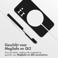 Accezz MagSafe Kevlar Backcover Samsung Galaxy S24 - Zwart
