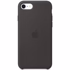 Apple Silicone Backcover Apple iPhone SE (2022 / 2020) - Zwart