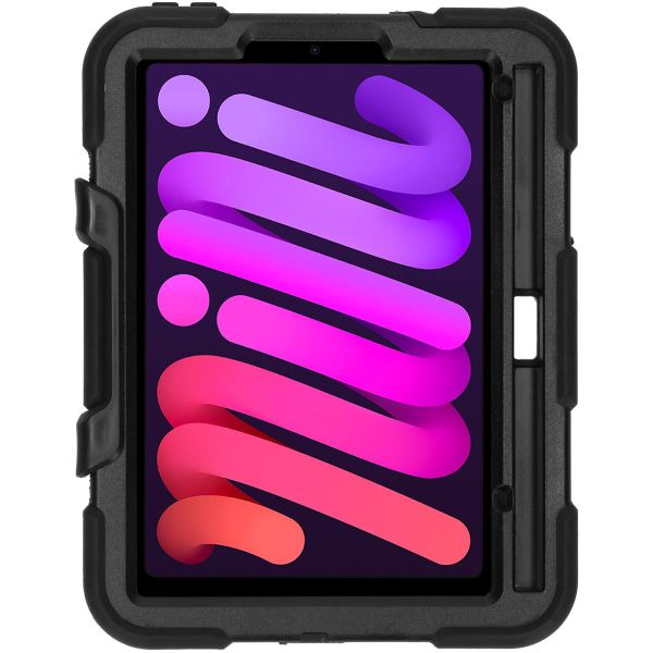 imoshion Extreme Protection Army Backcover iPad Mini 7 (2024) / iPad Mini 6 (2021) - Zwart