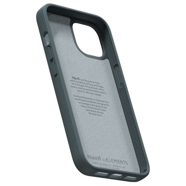 Njorð Collections Fabric Case iPhone 14 - Dark Grey