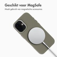 Accezz Mesh Backcover met MagSafe Apple iPhone 17 - Donkergrijs