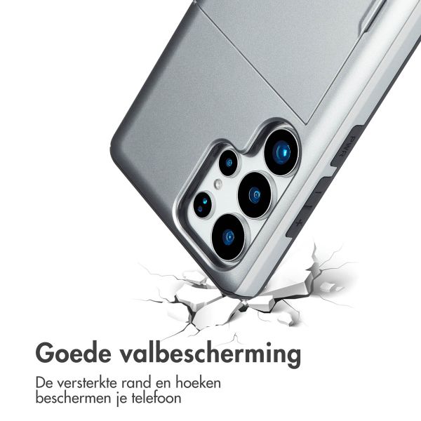 imoshion Backcover met pasjeshouder Samsung Galaxy S25 Ultra - Grijs