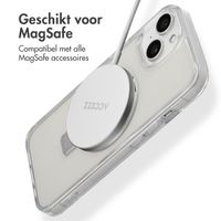 Accezz Ring Stand Backcover met MagSafe iPhone 15 - Transparant