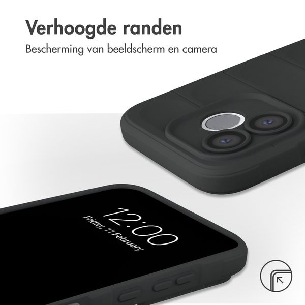 imoshion EasyGrip Backcover Honor 600 Lite - Zwart