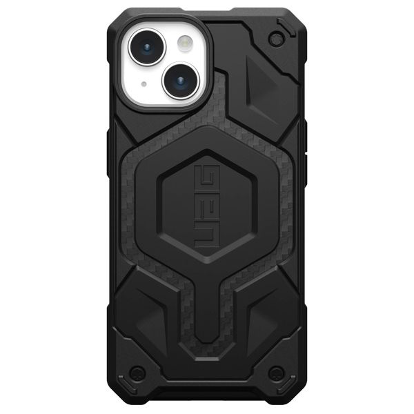 UAG Monarch Pro Backcover iPhone 15 - Carbon Fiber