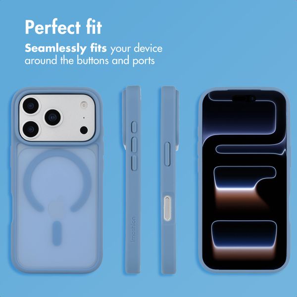 imoshion Colour Guard Back Cover with MagSafe Apple iPhone 17 Pro - Light Blue