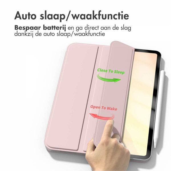 imoshion Magnetic Bookcase Apple iPad Pro 11 (2022 / 2021 / 2020 / 2018) - Roze