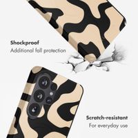 Selencia Vivid Back Cover with MagSafe Samsung Galaxy S26 Ultra - Art Wave Black
