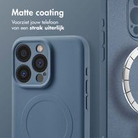 imoshion Color Backcover met MagSafe iPhone 15 Pro Max - Donkerblauw