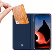 Dux Ducis Slim Softcase Bookcase Motorola ThinkPhone - Donkerblauw