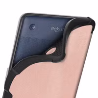 imoshion Slim Soft Case Bookcase Kobo Clara 2E / Tolino Shine 4 - Rosé Goud
